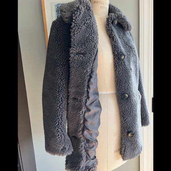 Topshop Grey Textured Jacket Last One! - Picture 9 of 9